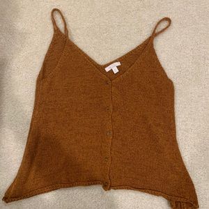 Orange Lauren Conrad shirt size small
